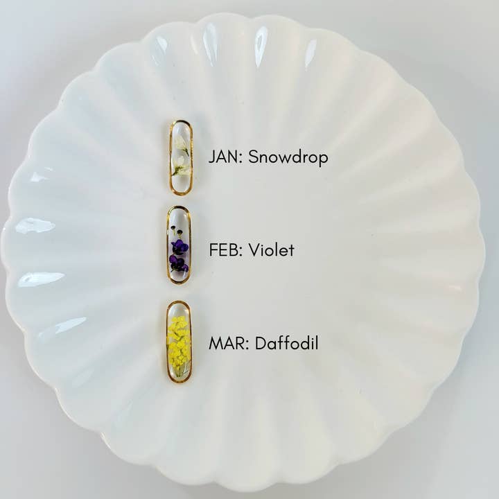 Rhodonco - Wholesale Pendant/charm necklace - Birth Flower Bullet Capsule Necklace3