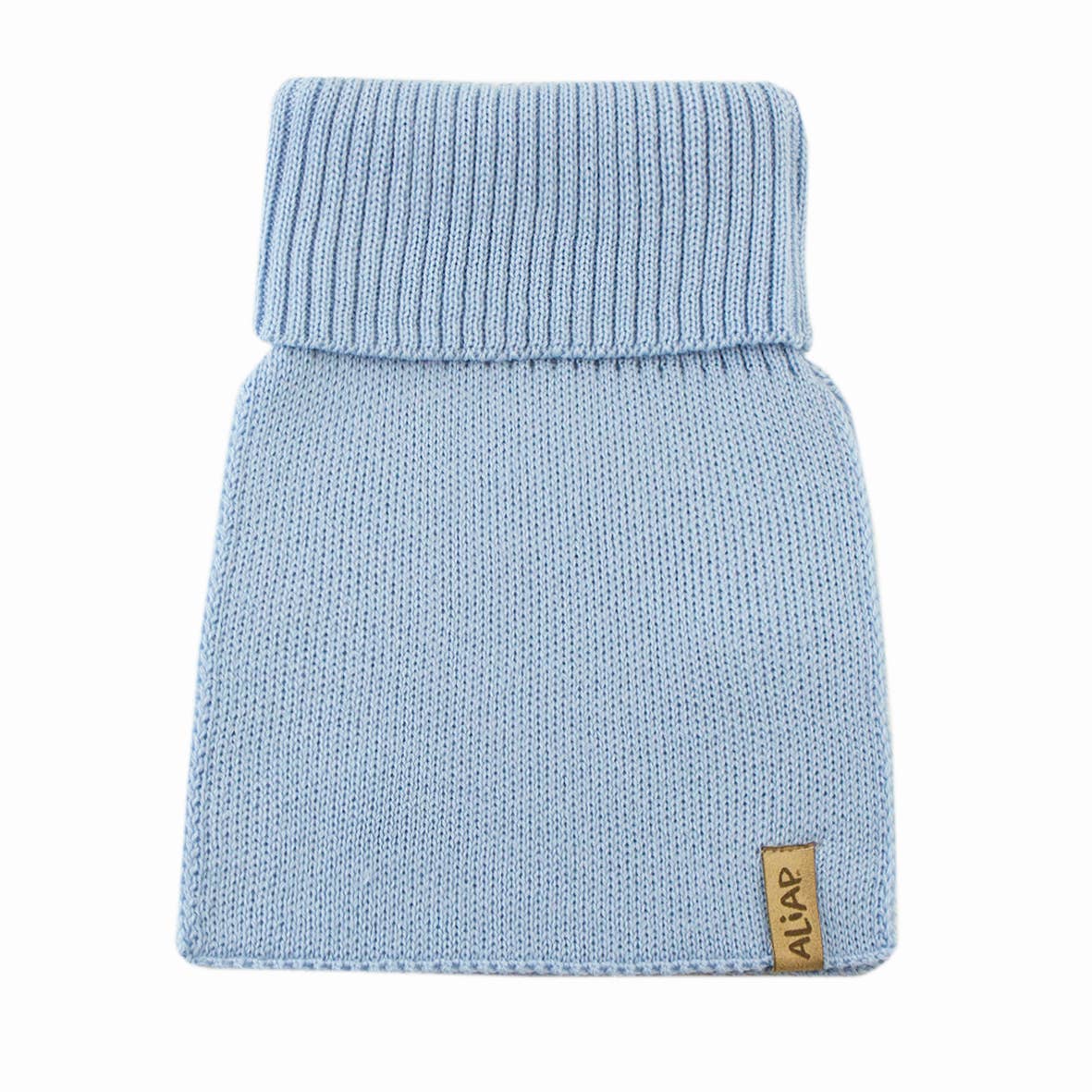 ALIAP - Wholesale Scarf - Kids - Merino Wool Neck Scarf - Plain Knit 4958W4