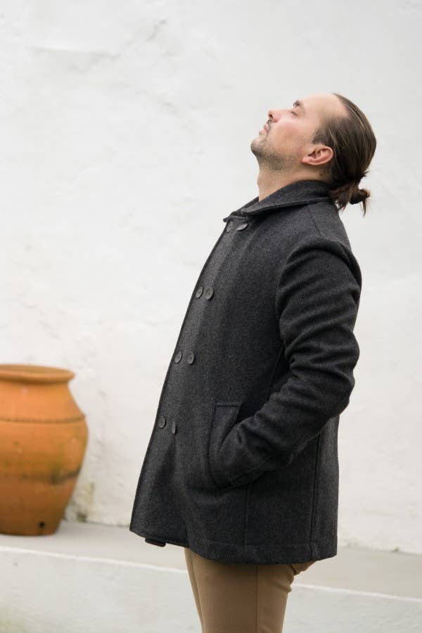 Chicoração - Wholesale Coat - Men's - Casaco “Caban” Masculino - Lã Pura Portuguesa5