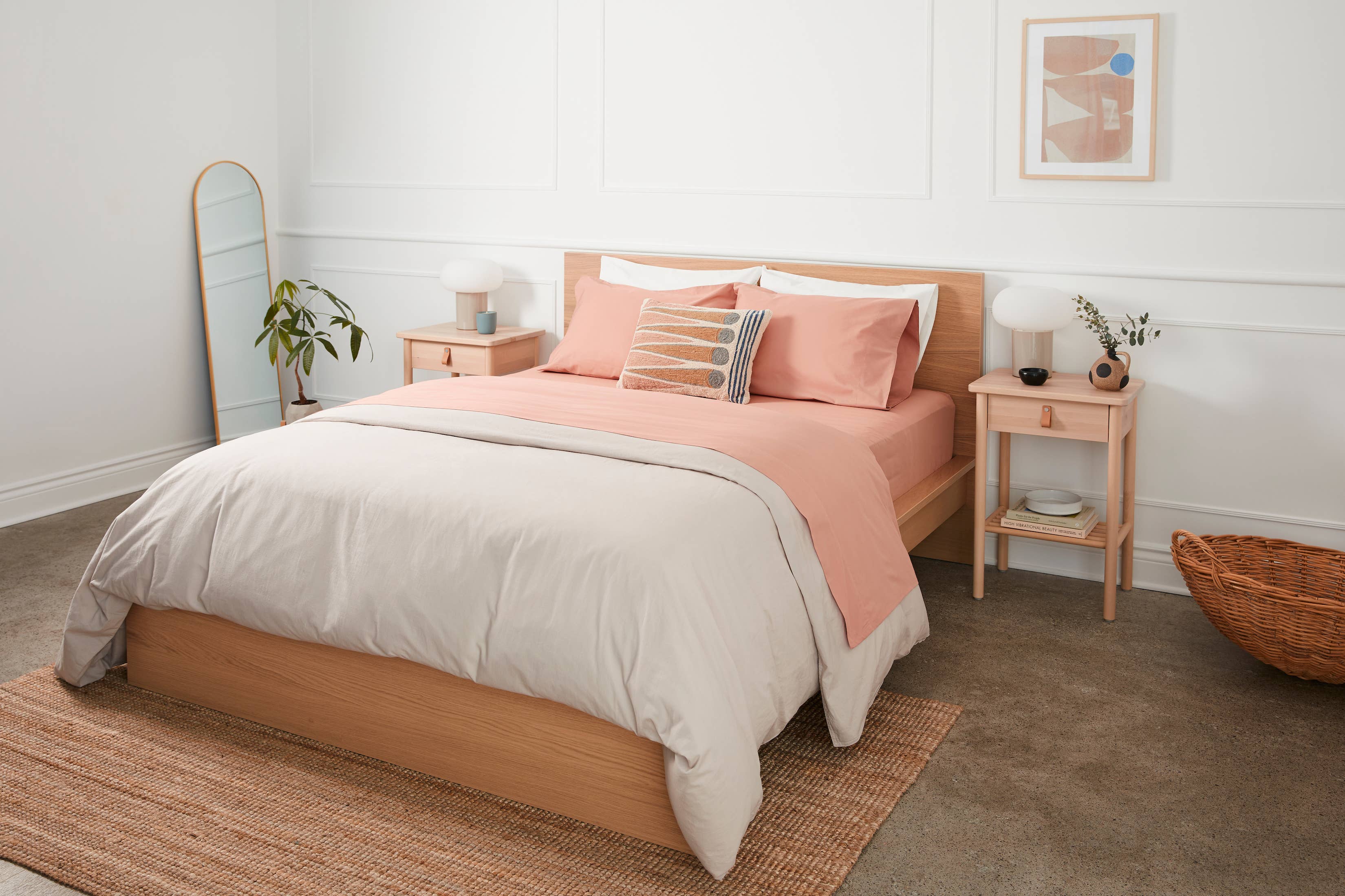 Five Looms - Wholesale Sheet Set - Five Looms Classic Percale 100% Cotton Bed Sheets Set4