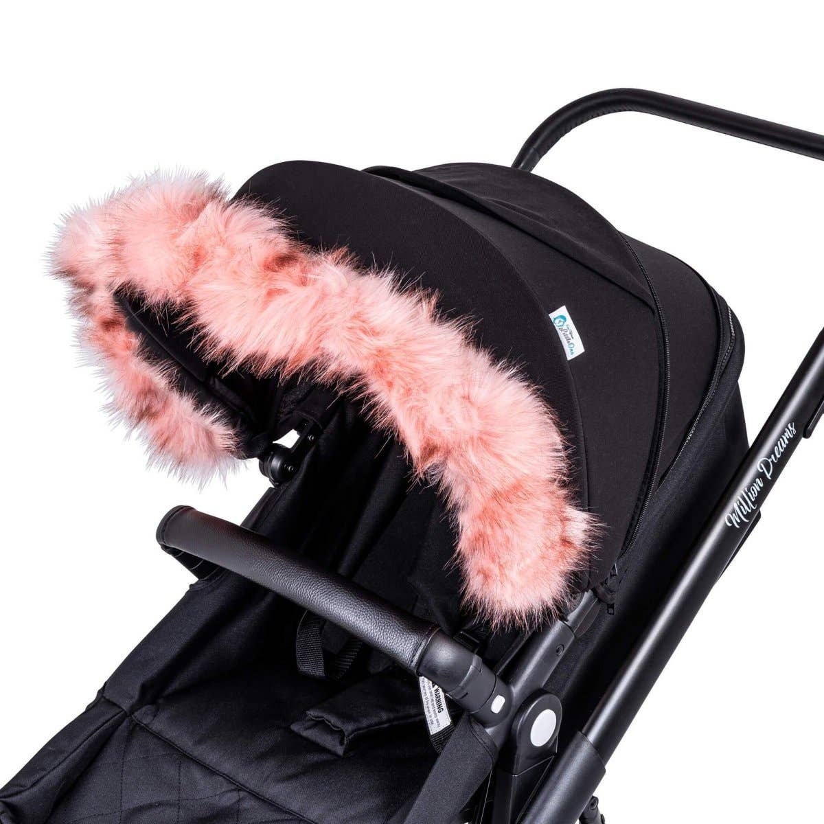 For Your Little One - Wholesale Stroller Cover/Accessory - Baby - Pram Fur Hood Trim Attachment for Pushchair Compatible with Joie8