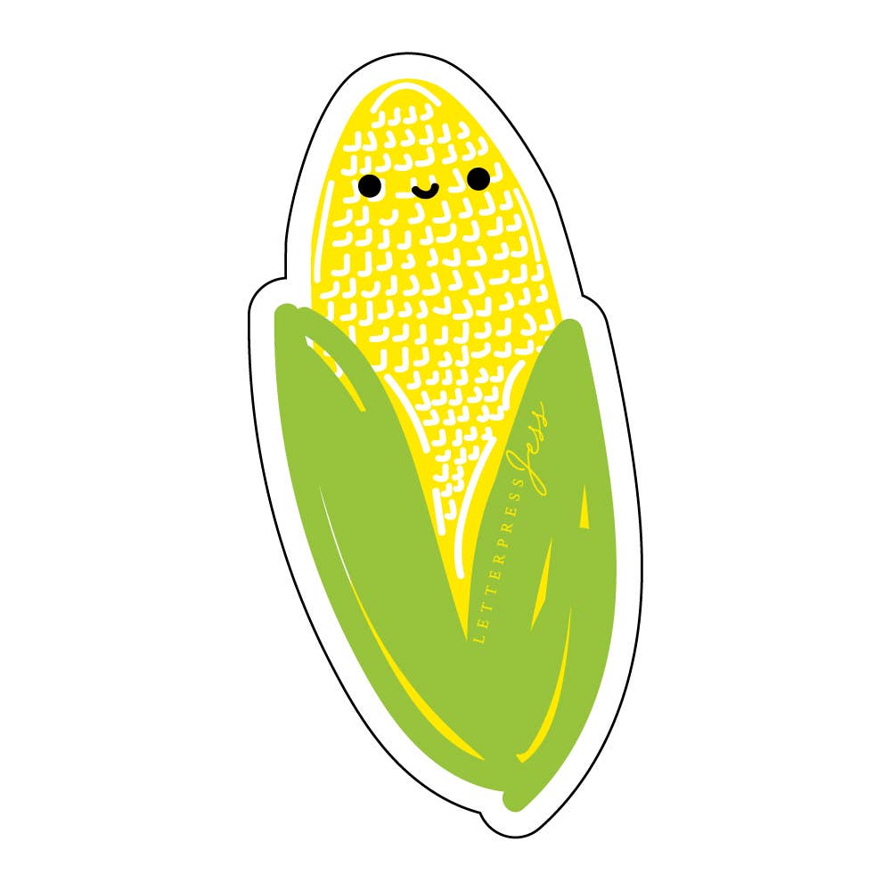 Letterpress Jess – wholesale Klistermärke – Cutie Kawaii majs klistermärke0