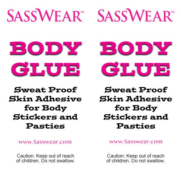 Sasswear - Wholesale Body Glitter/Shimmer - Waterproof Sweat Proof Hypo-allergenic Body Glue Glitter1