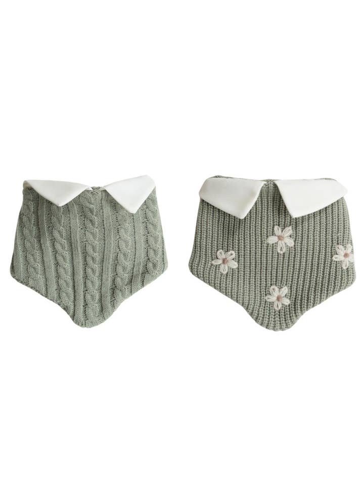 Eloise Sage Reversible Bandana for wholesale by GIGI’S USA