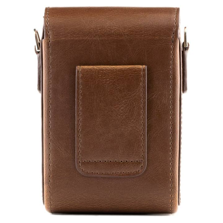 Londo - Venta al por mayor Bandolera - Mujer - Funda de cuero con correa para cámara MegaGear Nikon Coolpix A1000, A900