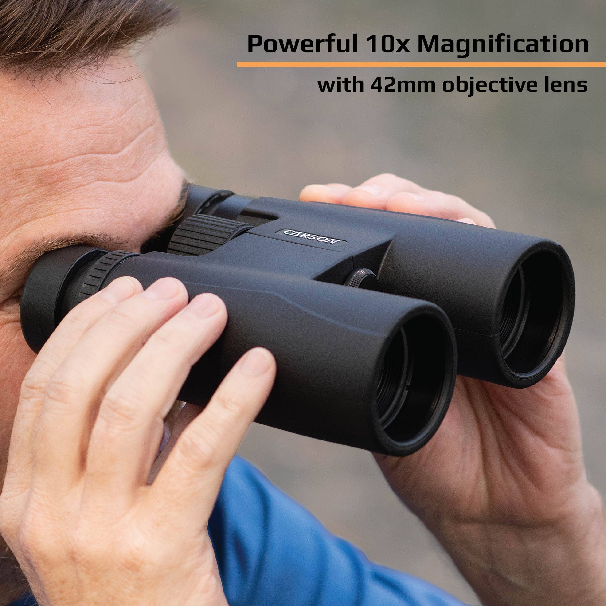 Carson UK – wholesale Binoculars – Makalu™ 10x42mm Full Size Binoculars - Wildlife Viewing2