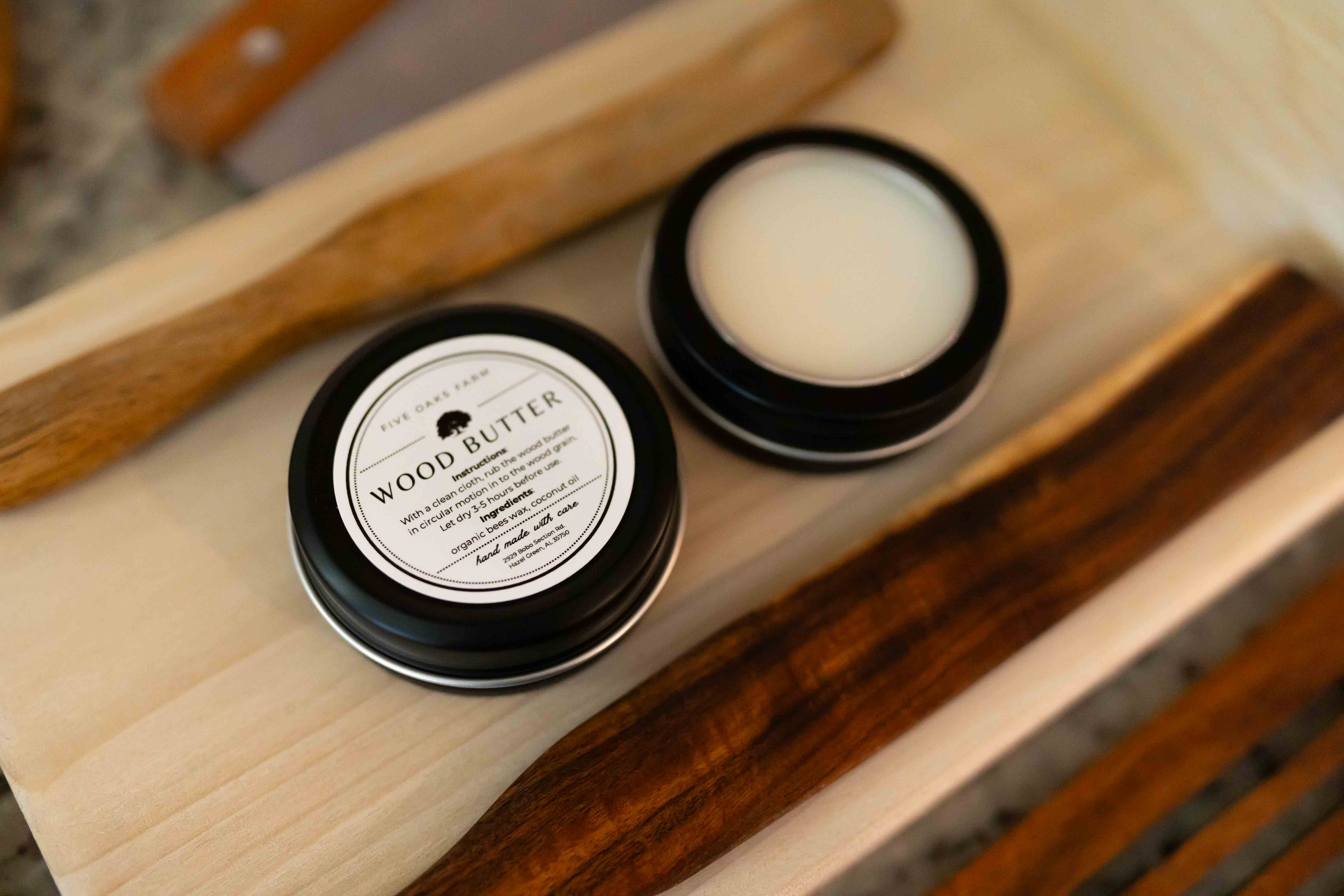 Five Oaks Farm – Wrap/saco para armazenar alimentos por atacado – Manteiga de Madeira3