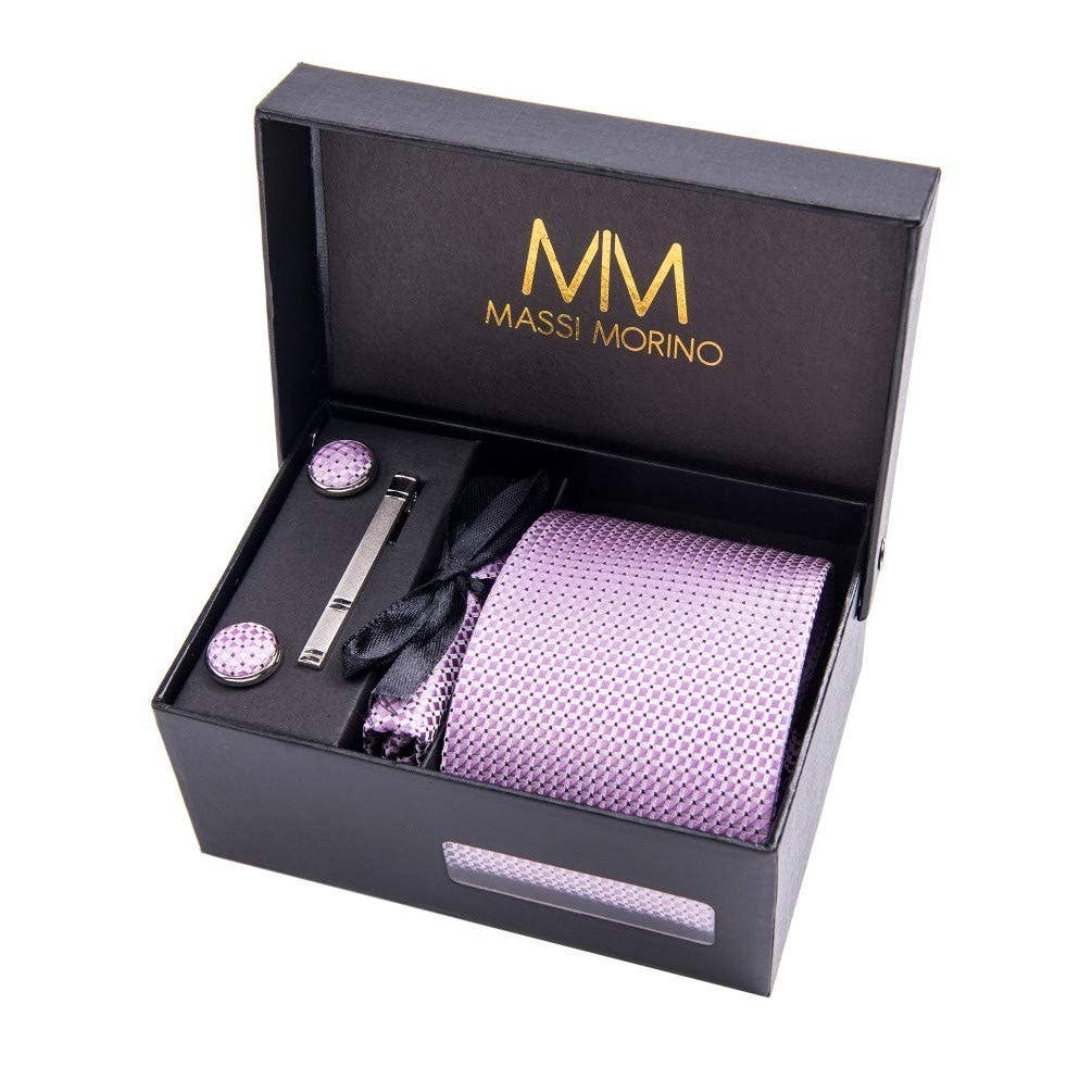 Massi Morino - Wholesale Necktie - Men's - Tie set | Extensive box content8