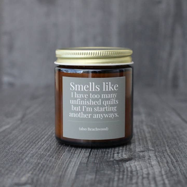 NNK Press - Wholesale Jar/Filled Candle - BULK Hand-poured Coconut Soy Wax Candles For Quilters0