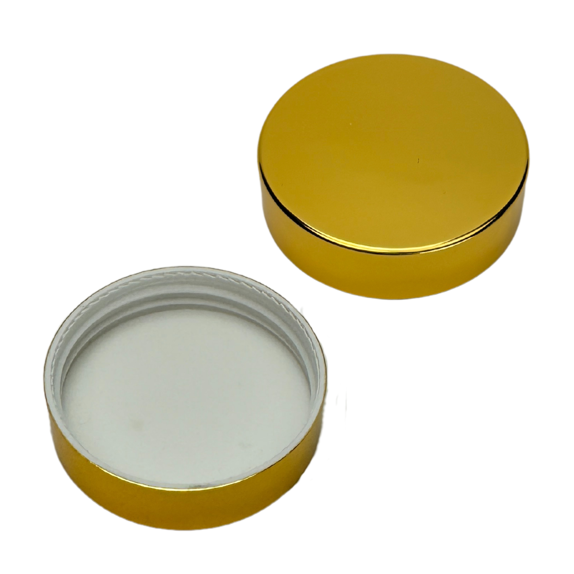 The Bottle Shoppe – Jarra por atacado – Frasco de vidro âmbar de 4 oz lado reto com tampa dourada4