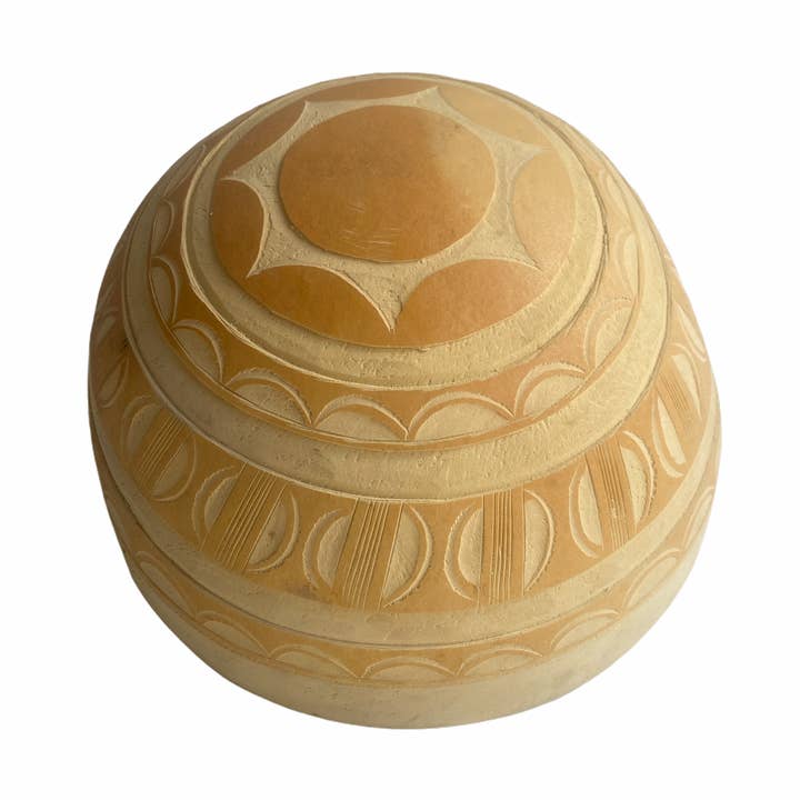 Botanical Boys - Wholesale Decorative Plate/Dish/Bowl - Fulani Calabash Bowl0