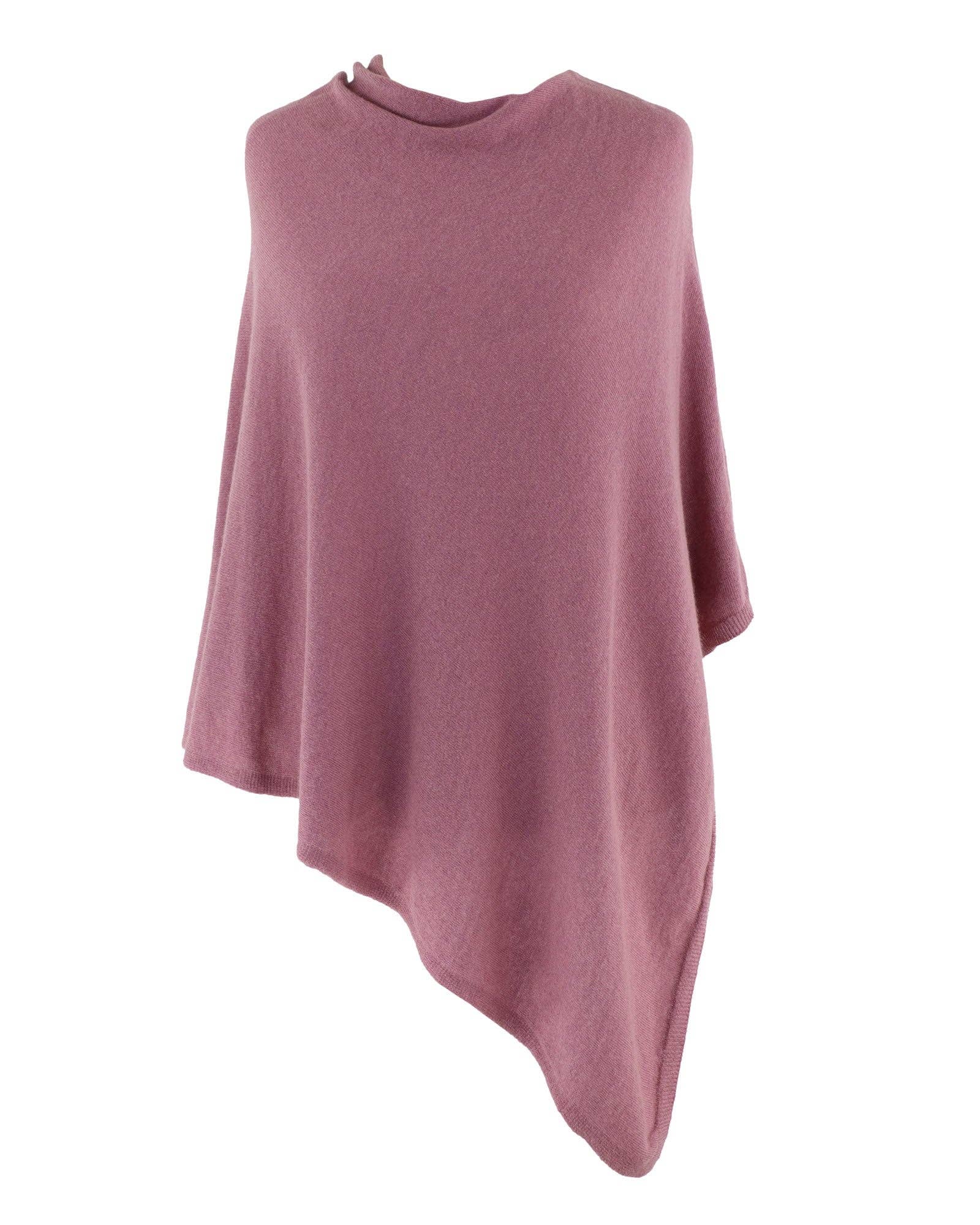 Cadenza Italy Ltd - Vente Poncho – femme - Poncho classique en mélange de cachemire27