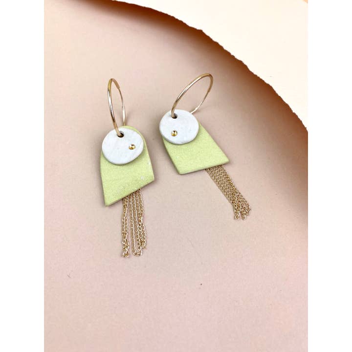 Barrow PDX - Wholesale Dangle Earrings - Capsule Collection - Milena Earrings - Colorful Porcelain2