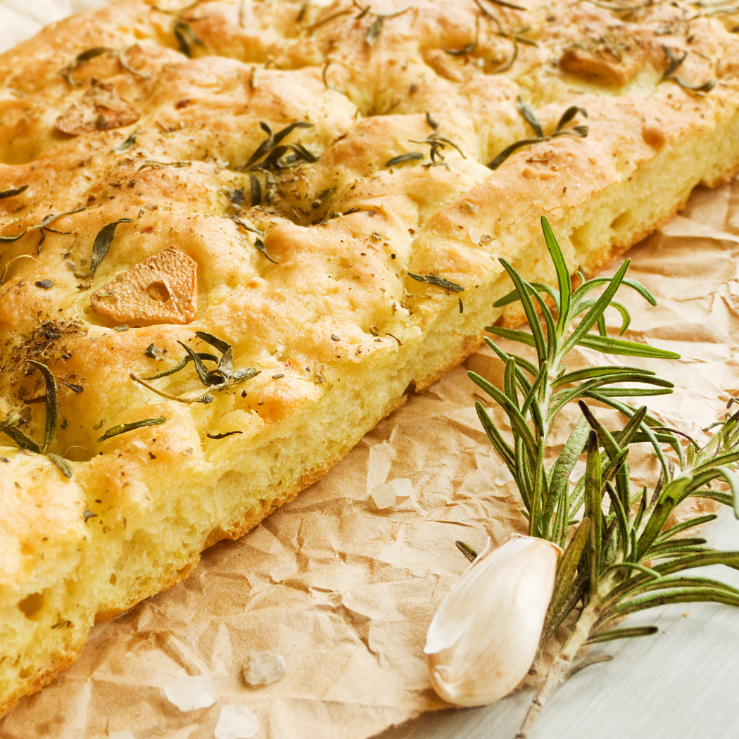 Ella Gray Gourmet - Vente Mélange pour pain - Mélange de focaccia à l'ail et au romarin8