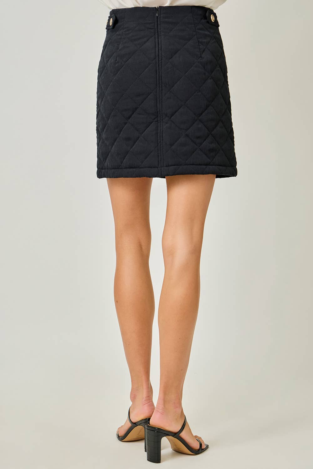 Mystree - Vendita all'ingrosso Gonna - Donna - 61256 Gonna Mini Trapuntata10