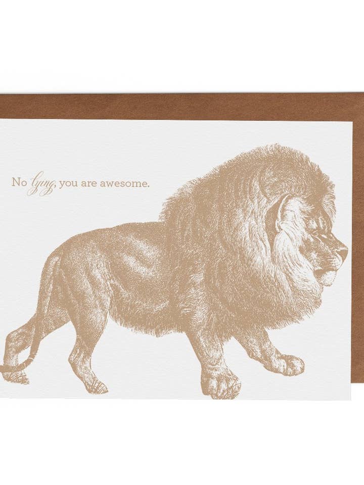 No Lying, You Are Awesome for wholesale by The Lost Art of Stationery