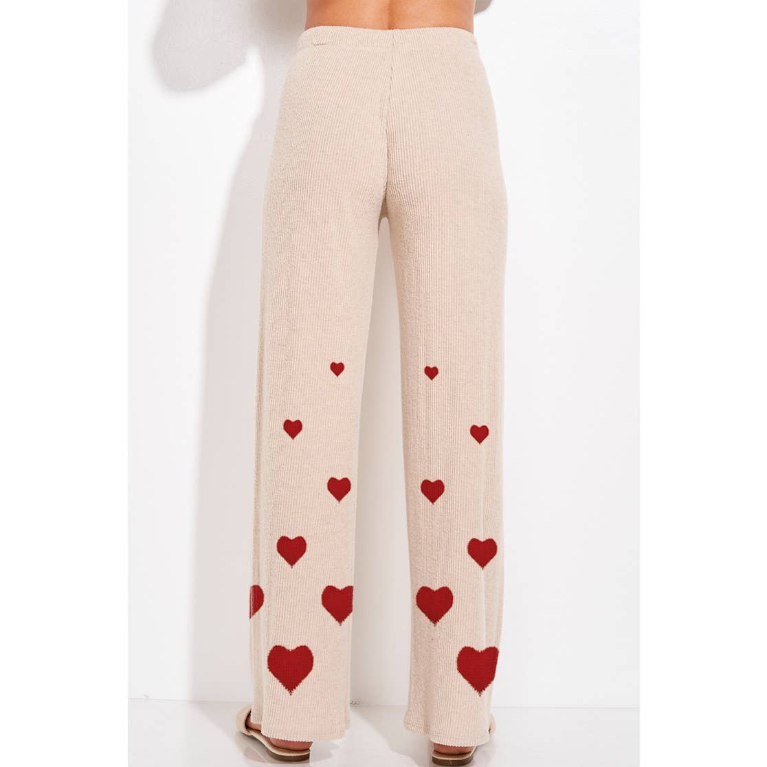 Phil Love - Wholesale Graphic Sweatshirt - Women's - Heart print soft rib Hoodie loungewear set29