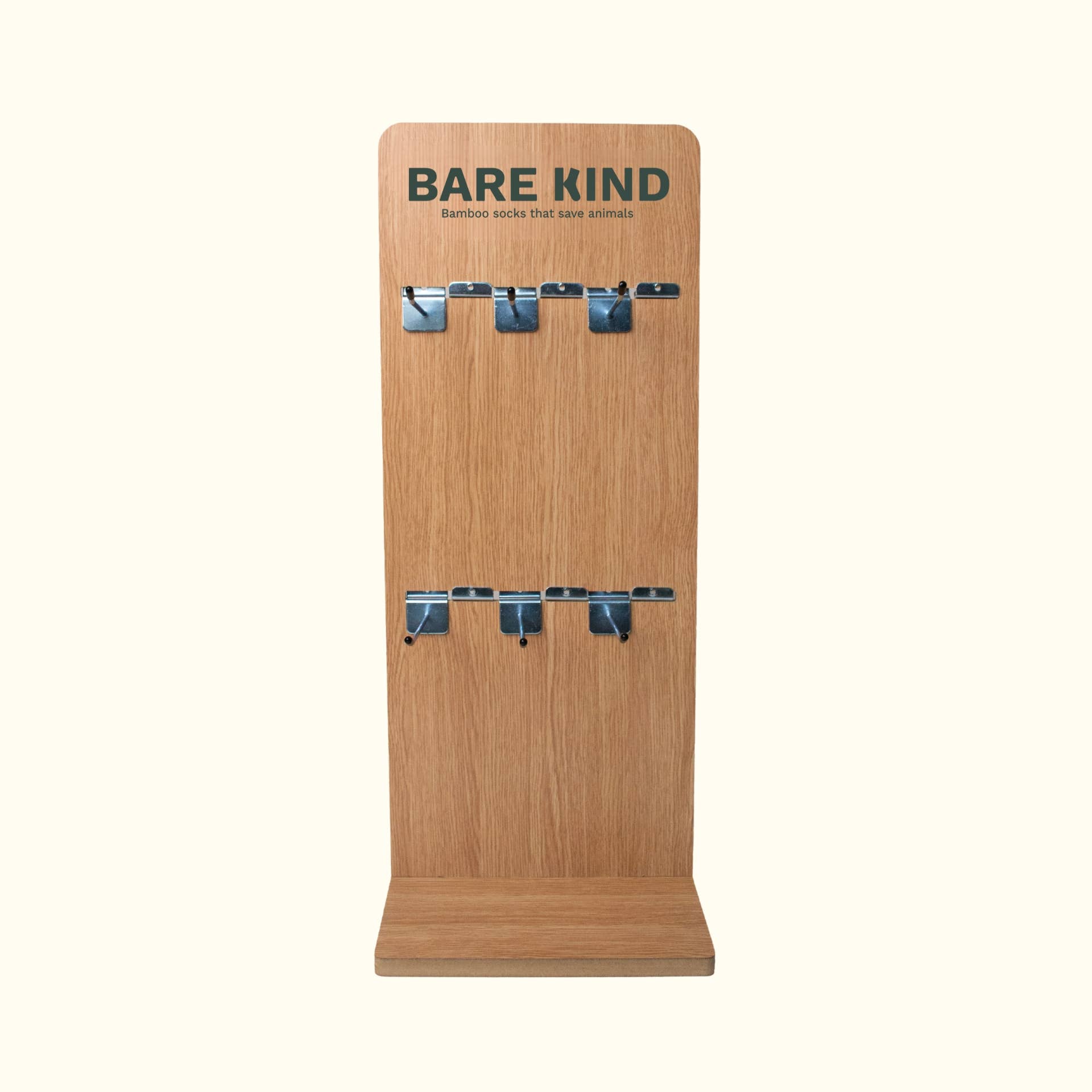 Bare Kind Socks - Vendita all'ingrosso Vetrina per rivenditori - Accessori - Espositore da banco bifacciale | POS | Punto vendita4