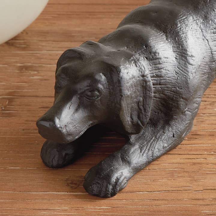 Napa Home & Garden - Wholesale Decorative Figurine - Playful Dog Sculpture, Black