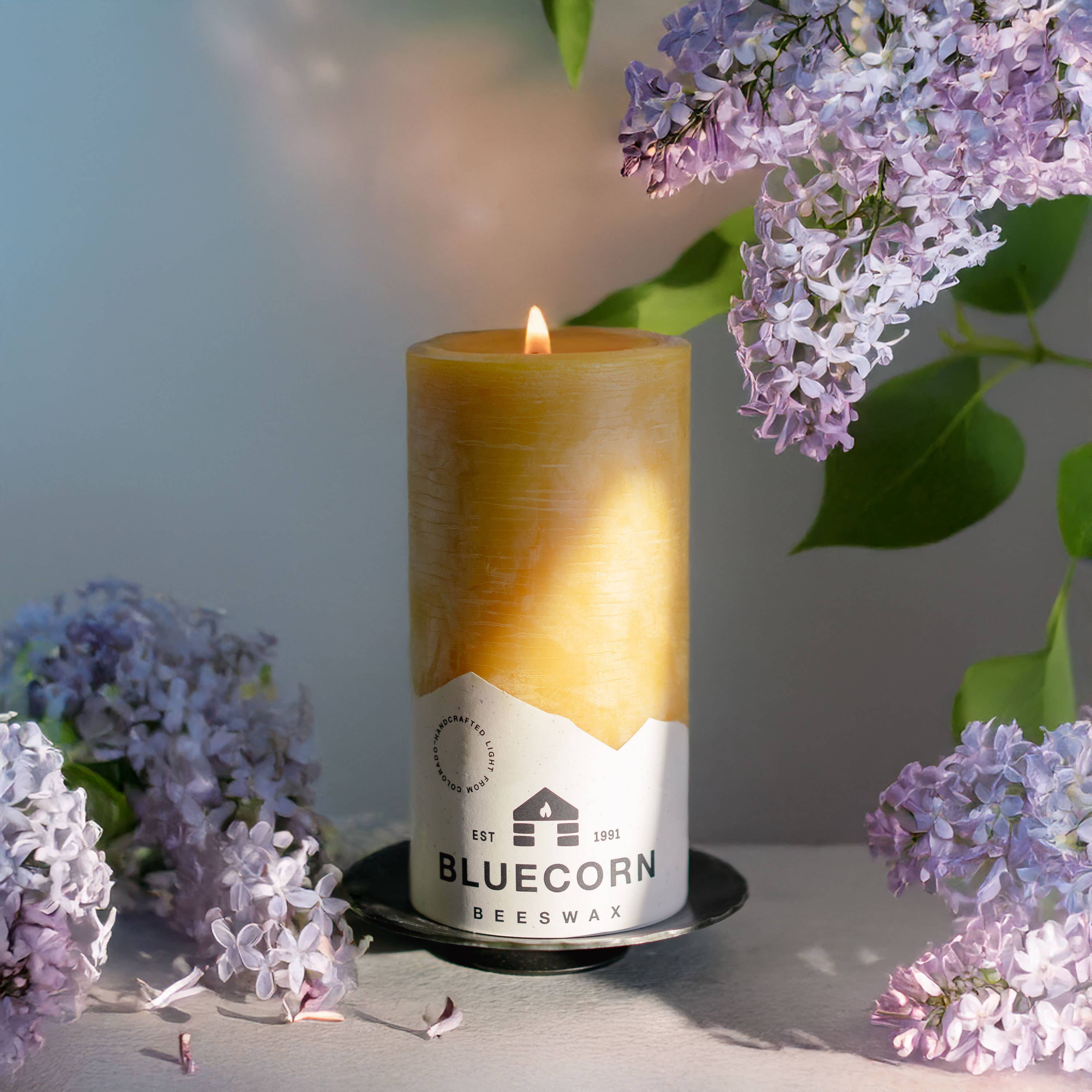 Bluecorn Candles - Vente Bougies piliers - Bougies Pilier en Cire d'Abeille Pure – Fait Main aux États-Unis25