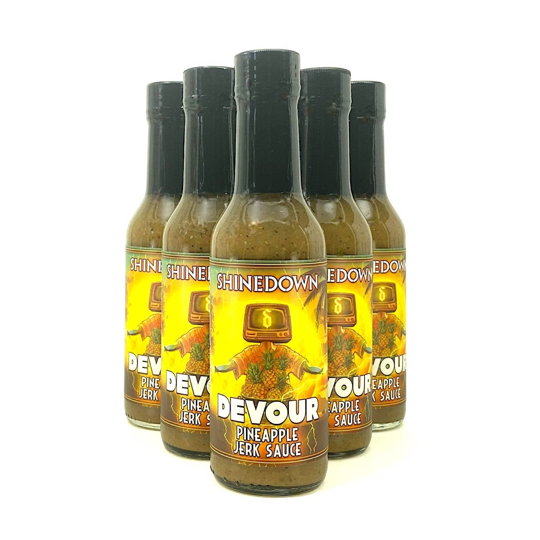 TorchBearer Sauces - Wholesale Hot Sauce - Shinedown's Devour (1/2 case)2
