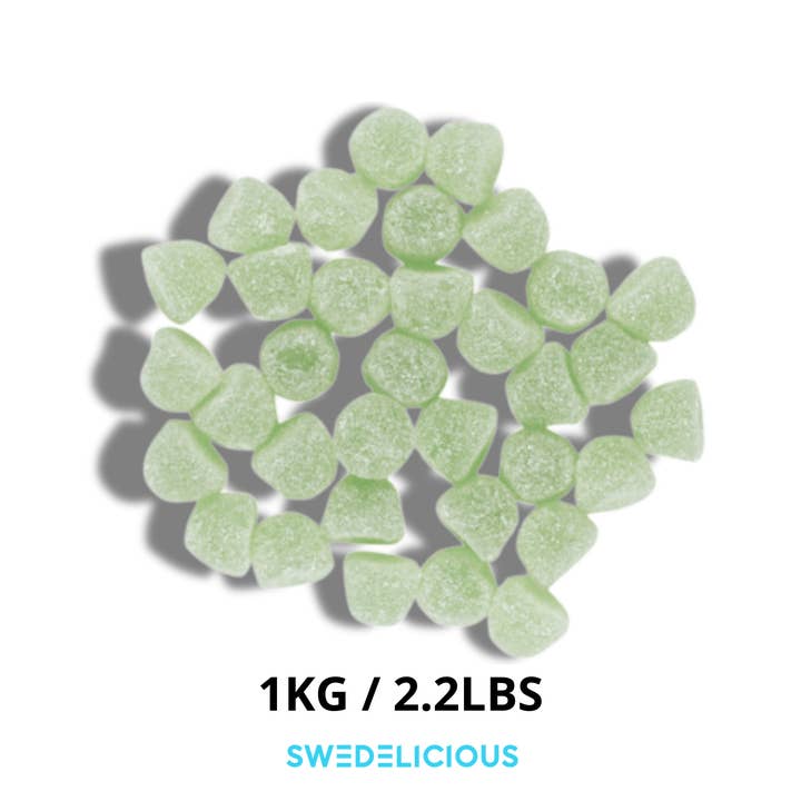 Swedelicious - Swedish Candy - Wholesale Gummy - Matthijs - Menthol Greenies - Pick And Mix Candy