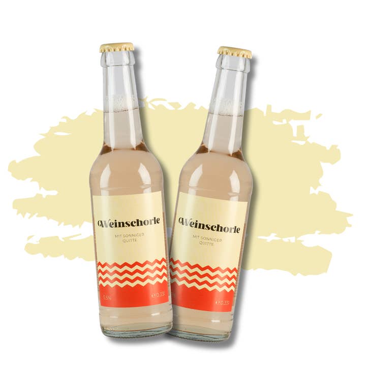 Mointz - Wholesale Non-Alcoholic Aperitif/Mocktail - Mointz wine spritzer - with sunny quince (0.33l)