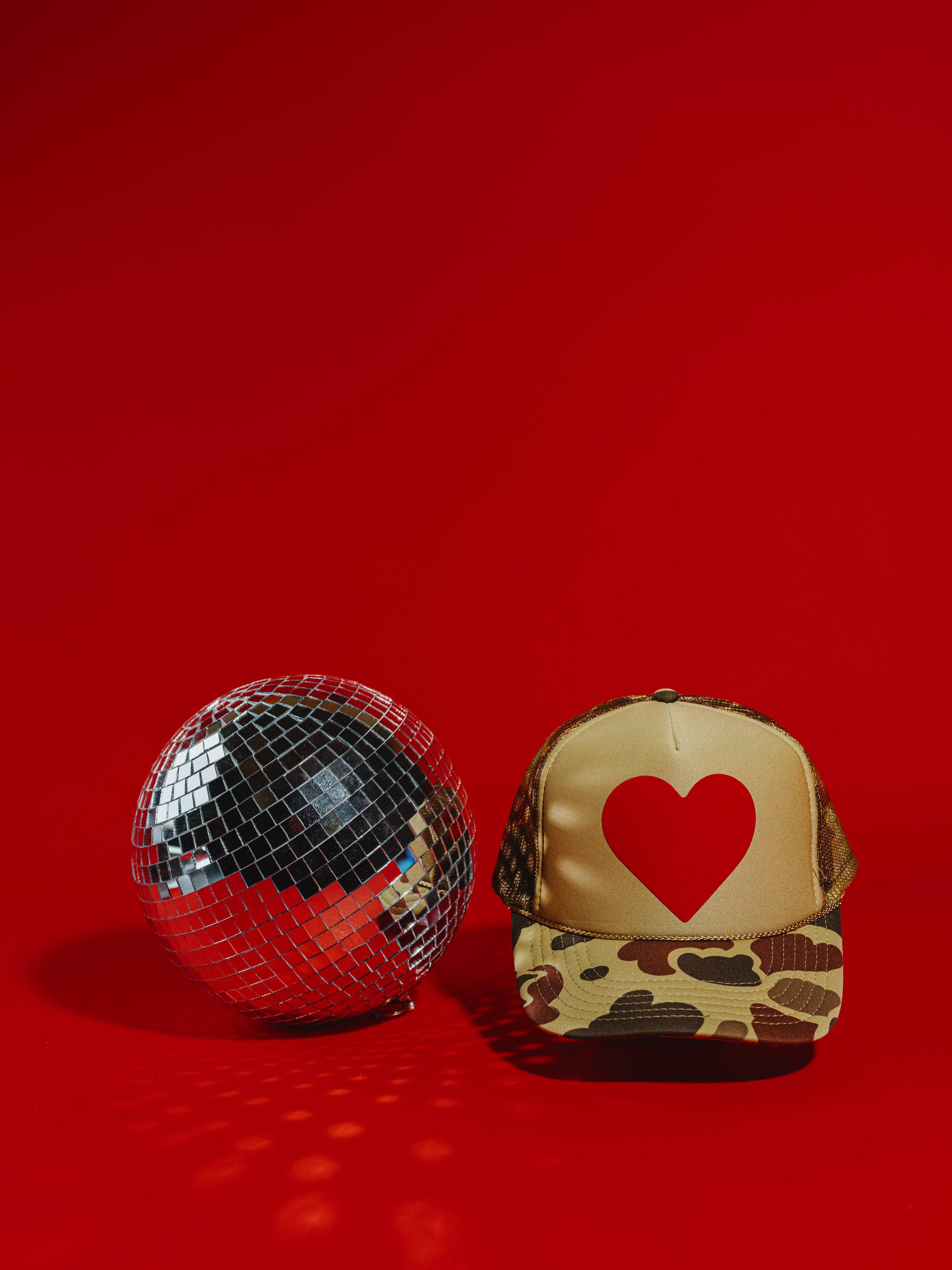 Ascot + Hart - Wholesale Trucker Hat - Women's - Classic Heart Trucker7