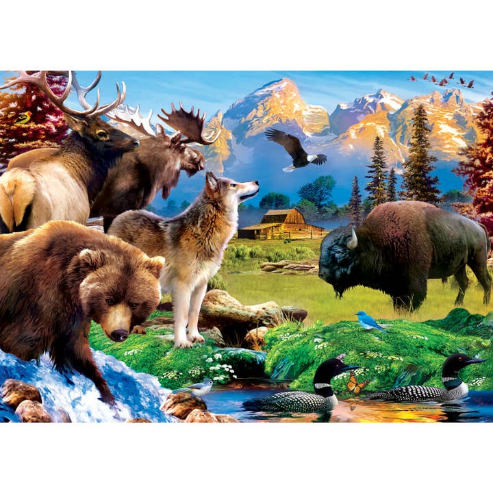 Masterpieces Puzzles - Wholesale Puzzle - Adult - Grand Teton National Park 500 Piece Puzzle1