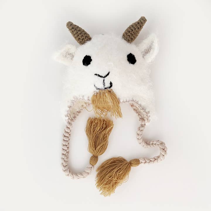 Huggalugs - Wholesale Beanie - Kids - Goat Earflap Beanie Hat Baby & Kids