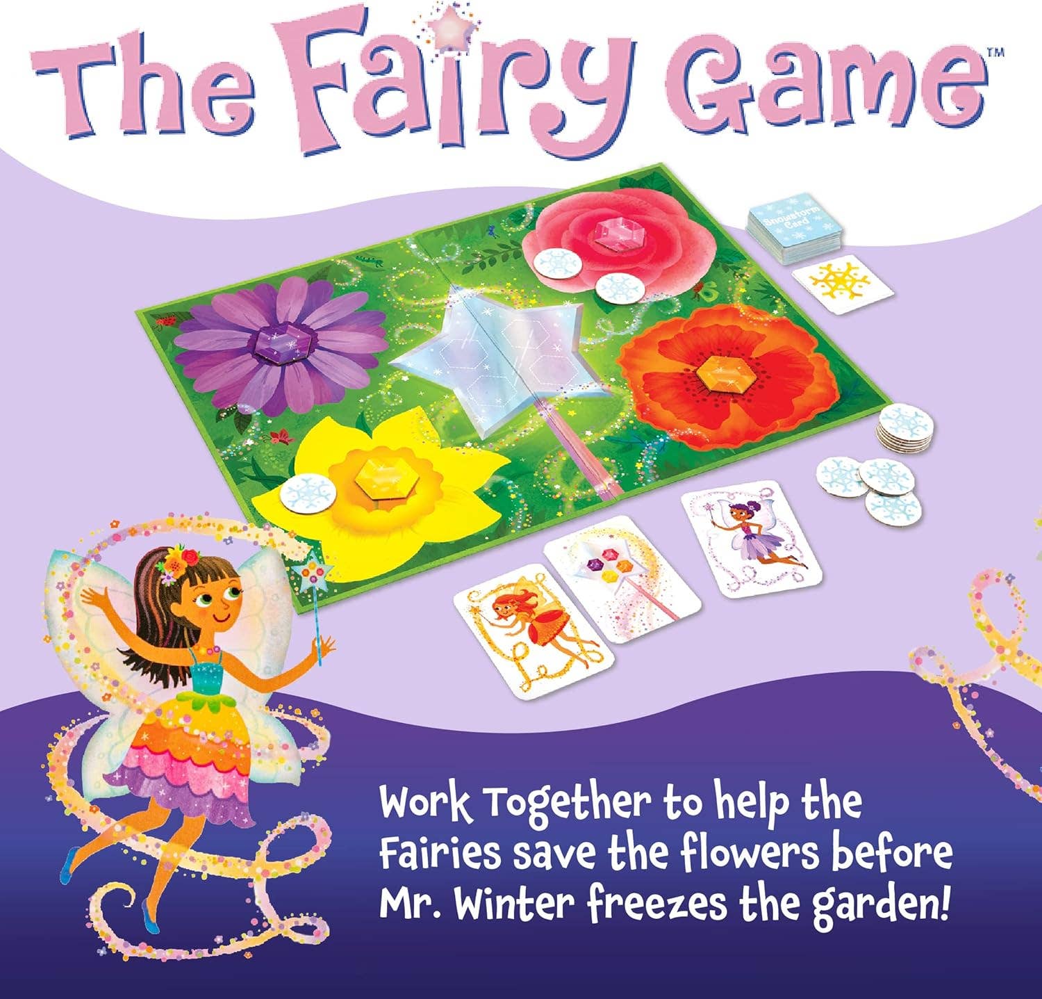 Just Imagine Toys - Wholesale Board Game - Cooperative Game - Peaceable Kingdom The Fairy Game2