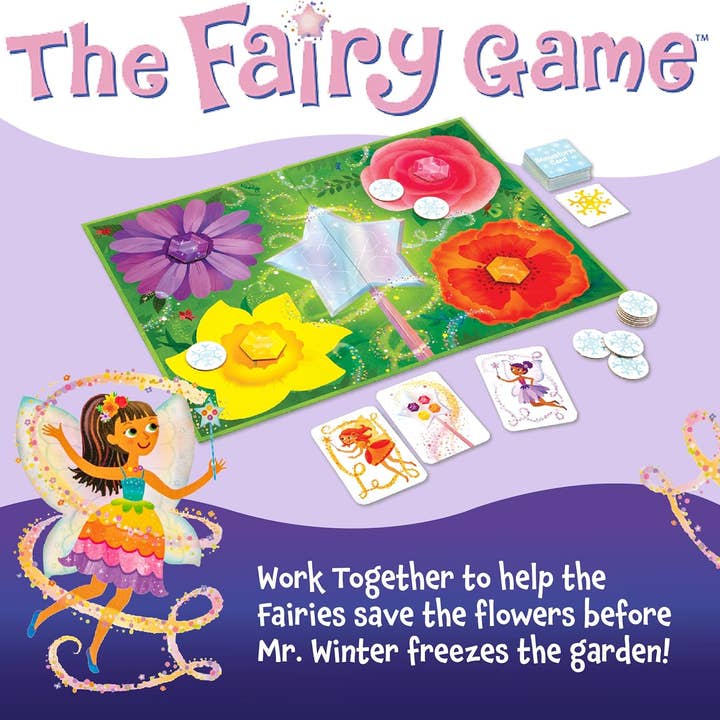 Just Imagine Toys - Wholesale Board Game - Cooperative Game - Peaceable Kingdom The Fairy Game2