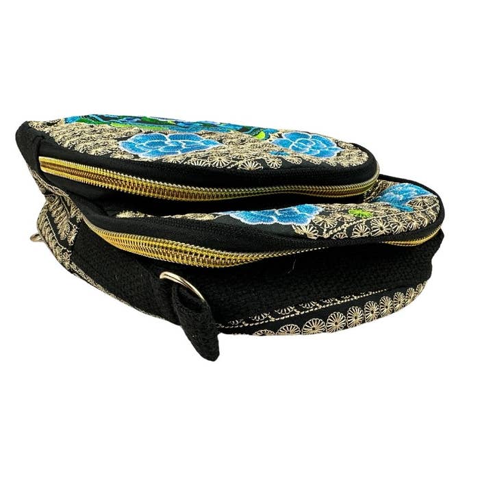 ZKY Wholesale - Wholesale Backpack - Women's - Embroidered Flower Mini Backpack, Crossbody Bag4