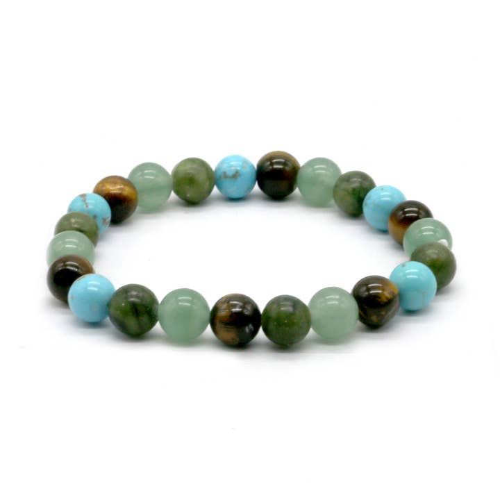 Glücksarmband (8 mm) für den Großhandel von Designs by Deekay Inc.