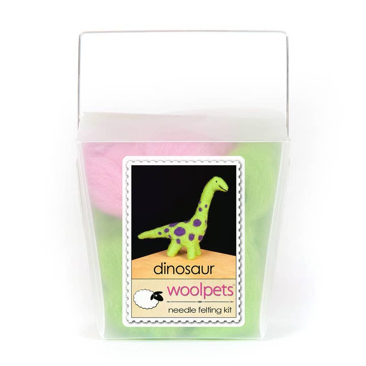Woolpets - Wholesale DIY Craft Kit - Dinosaur Felting Kit