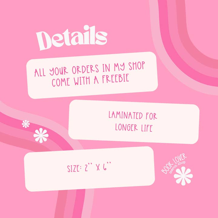 Book Lover Merch Shop - Wholesale Bookmark - Halloween Bookmark / Ghost Bookmark / The Reader / Bookish 4