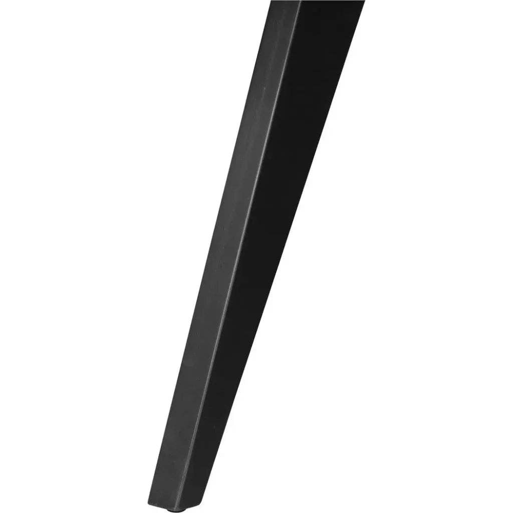 LOOMLAN – wholesale Sidobord – Parq trä svart oval matbord9