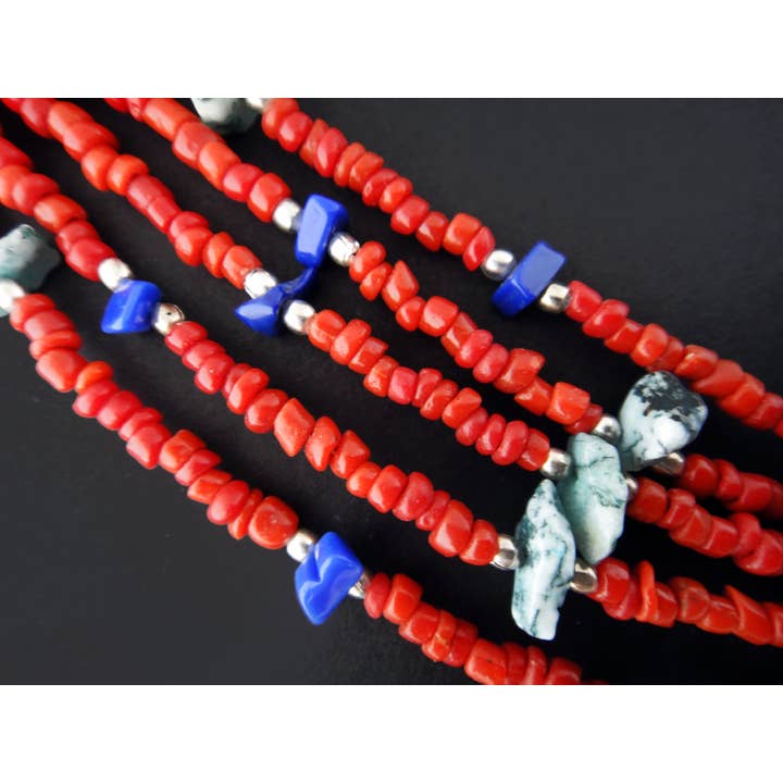 Tika - Wholesale Beaded/Pearl Necklace - Desert Journey Necklace2