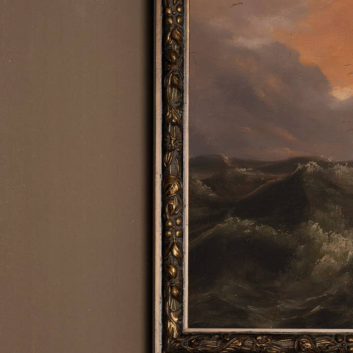 Oleka Canvas - Vente Affiche d'art - VESTIGE DES FLOTS, oeuvre sur toile imprimée1