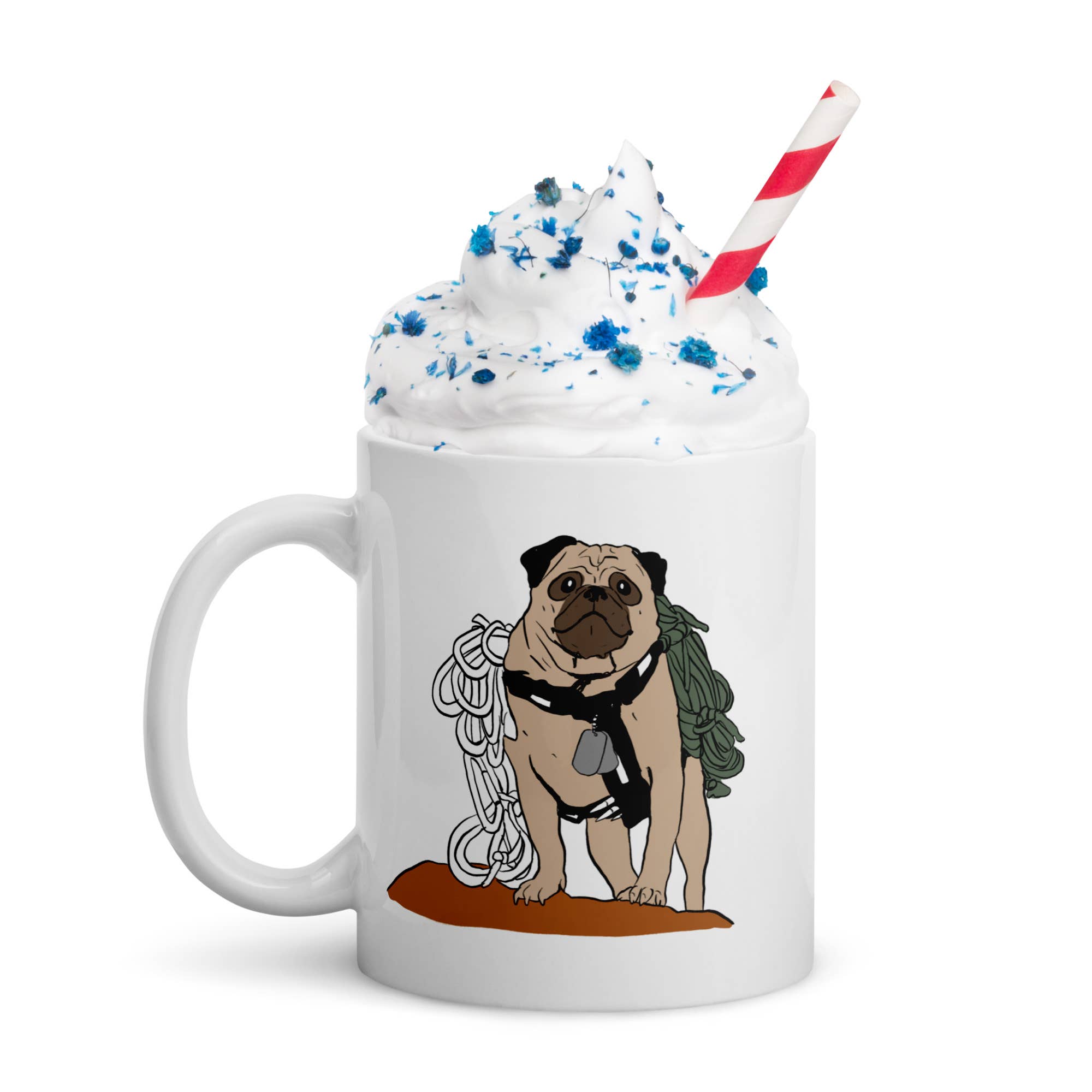 Club No-Kill 2027 Coffee Mugs - Wholesale Coffee Mug - Vinny the Pug Coffee Mugs              10