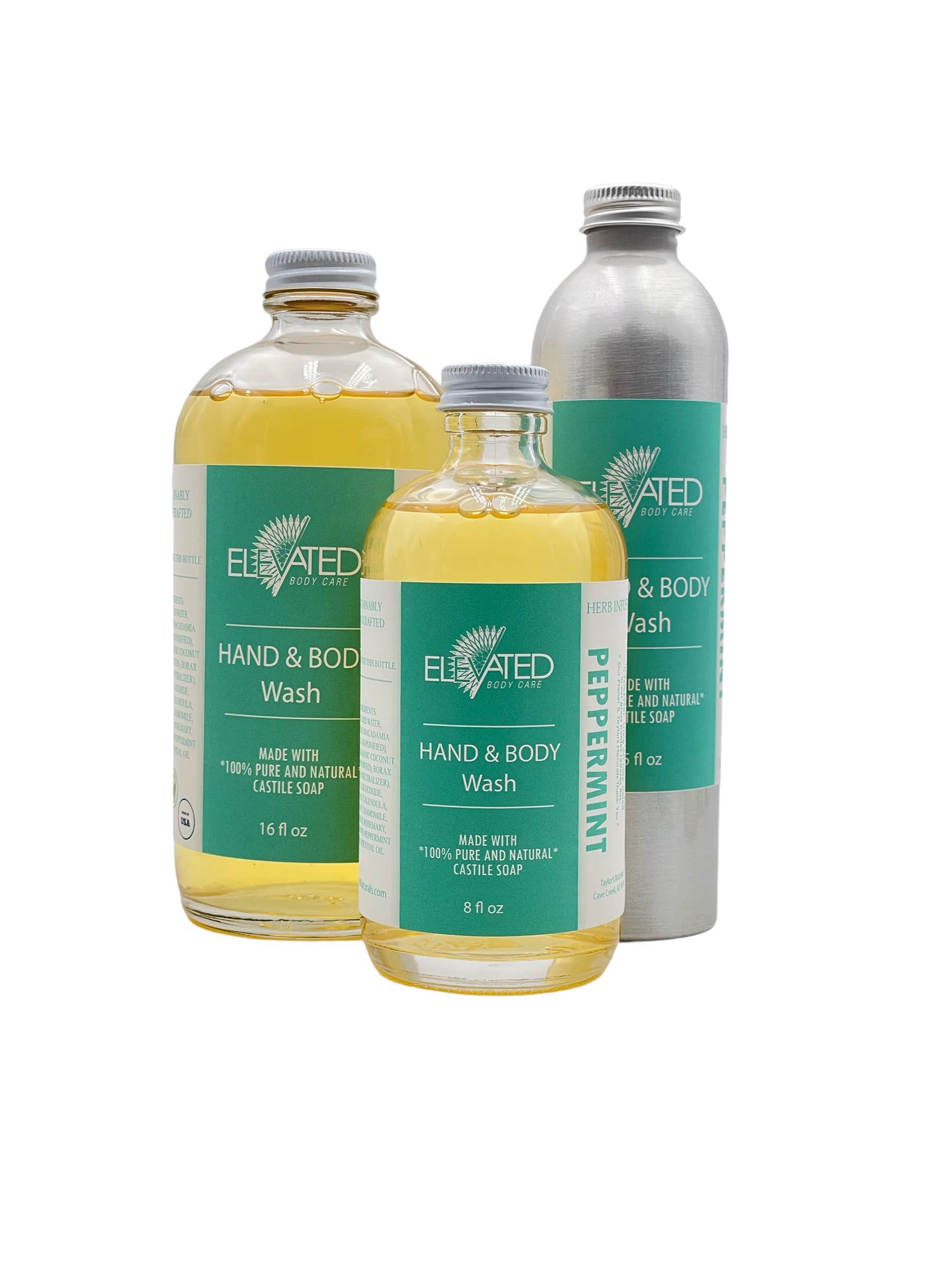 Taylor's Naturals - Wholesale Body Wash/Shower Gel - ELEVATED - Natural Herbal Hand & Body Wash -BULK Available14