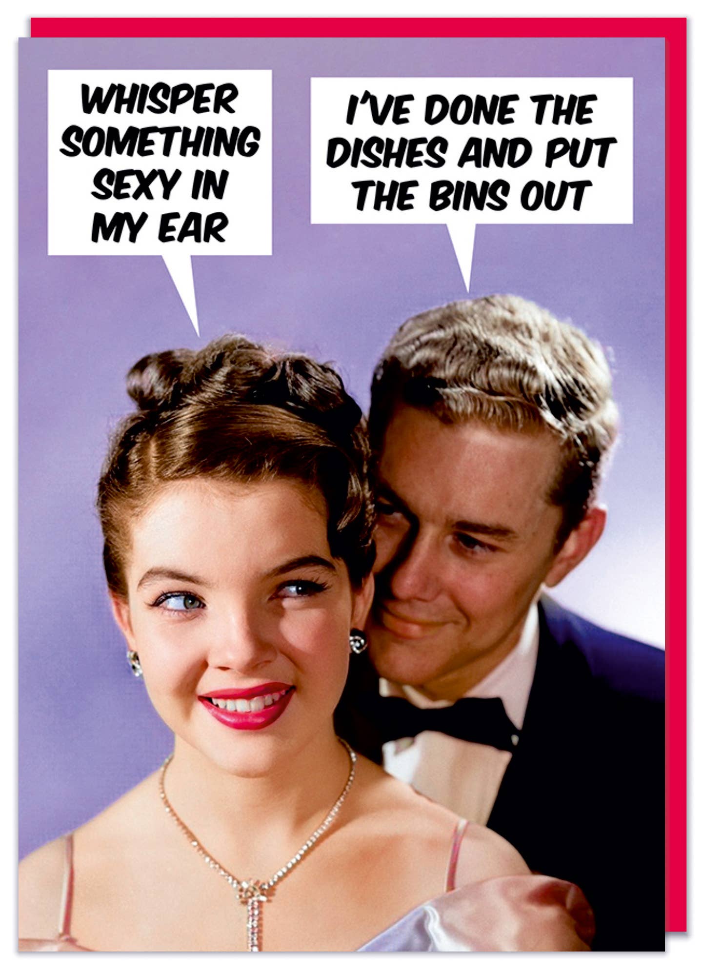 Dean Morris Cards - Wholesale Valentine's Day Card - Whisper something sexy Valentines Greeting Card1