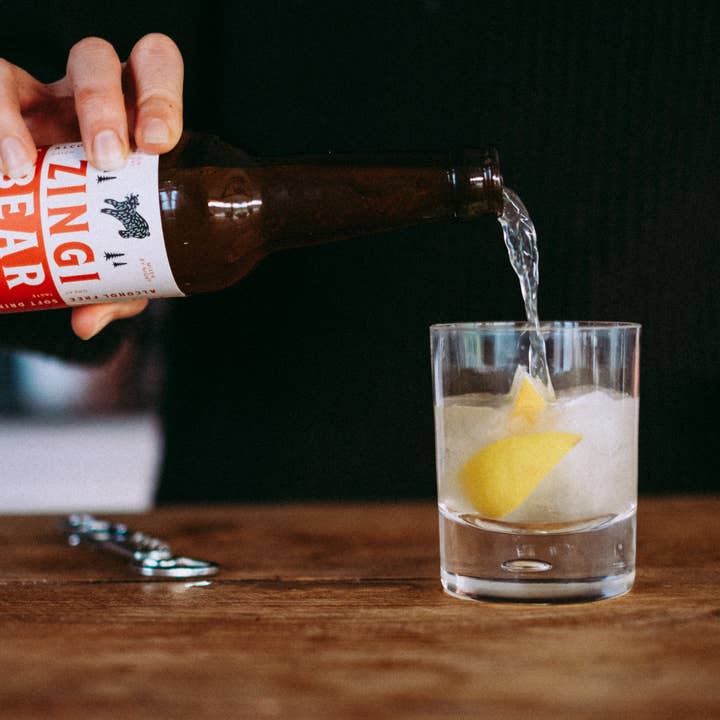 ZINGI BEAR - Wholesale Kombucha - Zingi Bear Organic Ginger Switchel | Alcohol-Free Soft Drink1