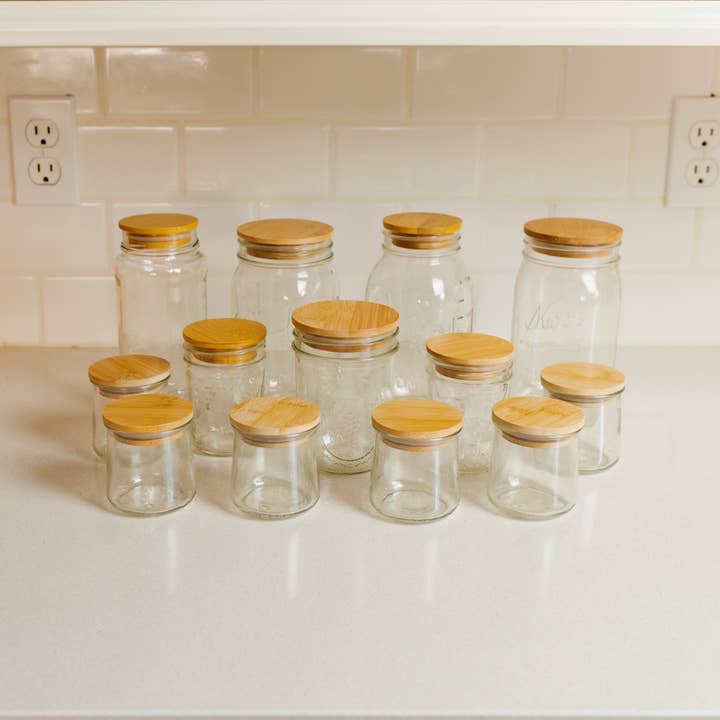Bamboo Switch - Wholesale Food Storage Container - Oui Yogurt Jar Bamboo Lid | Gift Bestseller3