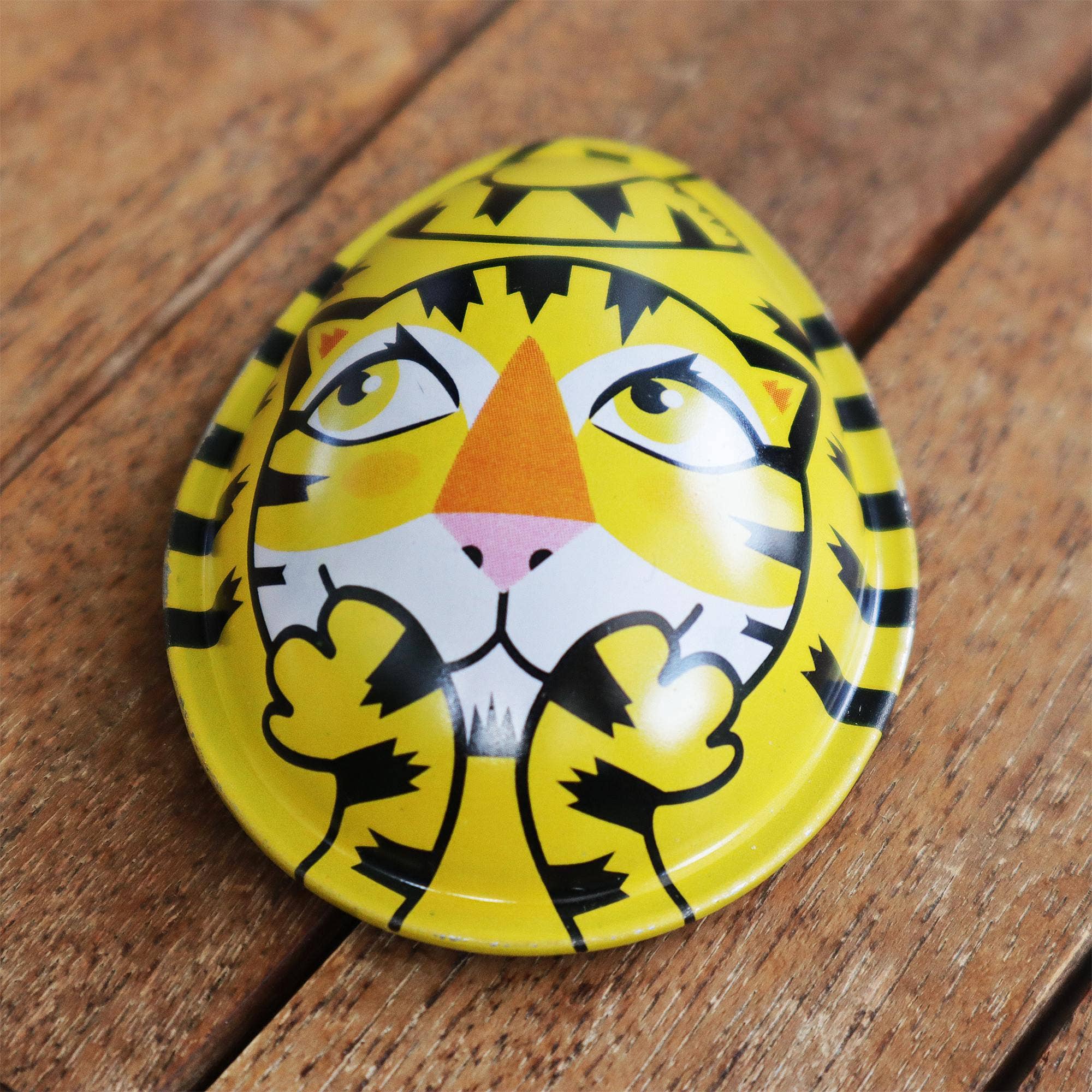 Tribal Trade GmbH - Venta al por mayor Figura decorativa - Juguete de hojalata animal chasquido tigre clic animal de hojalata6