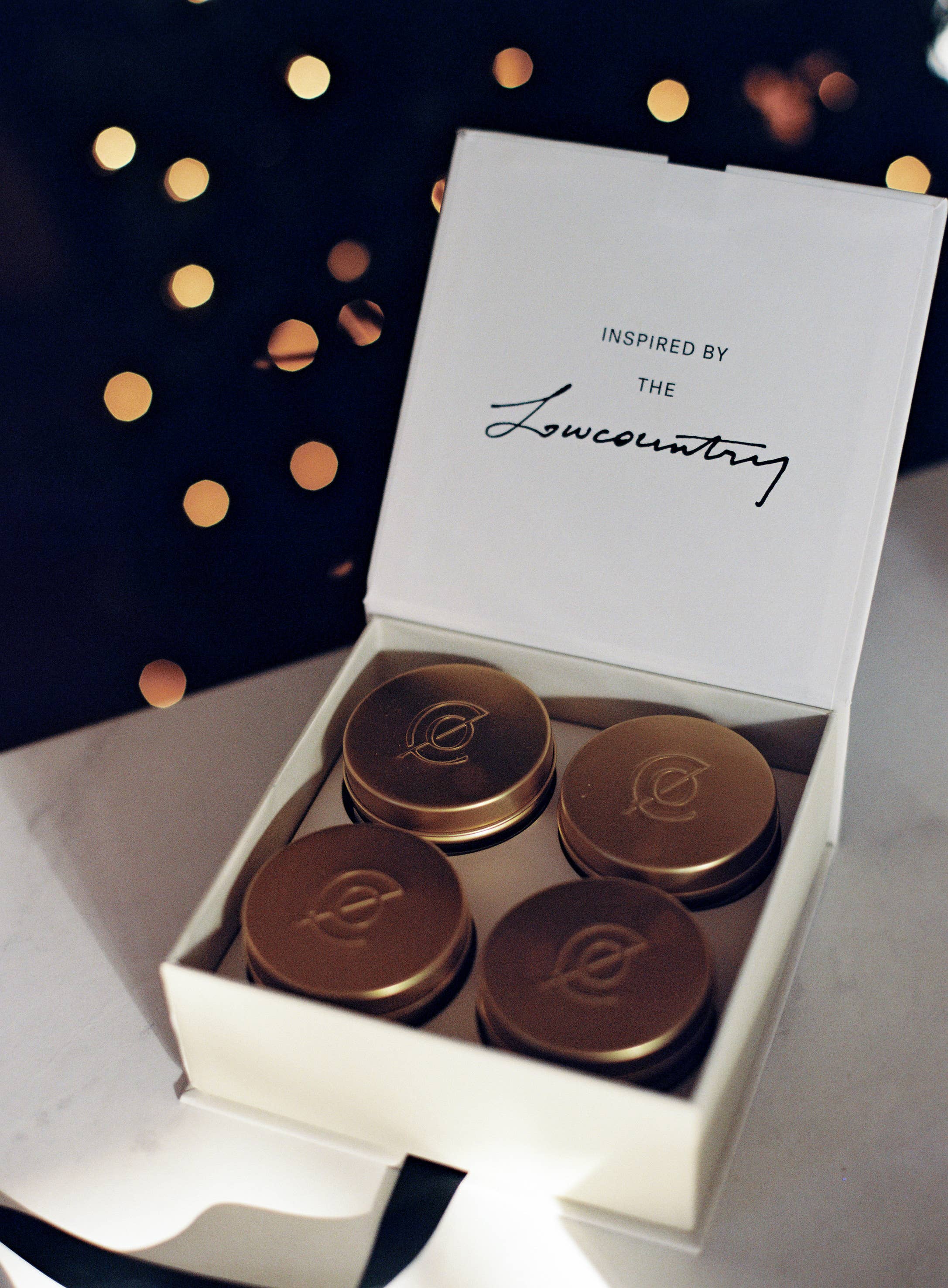 Charleston Candle Co. - Wholesale Gift Box - Travel Tin Gift Box (travel tins sold separately)