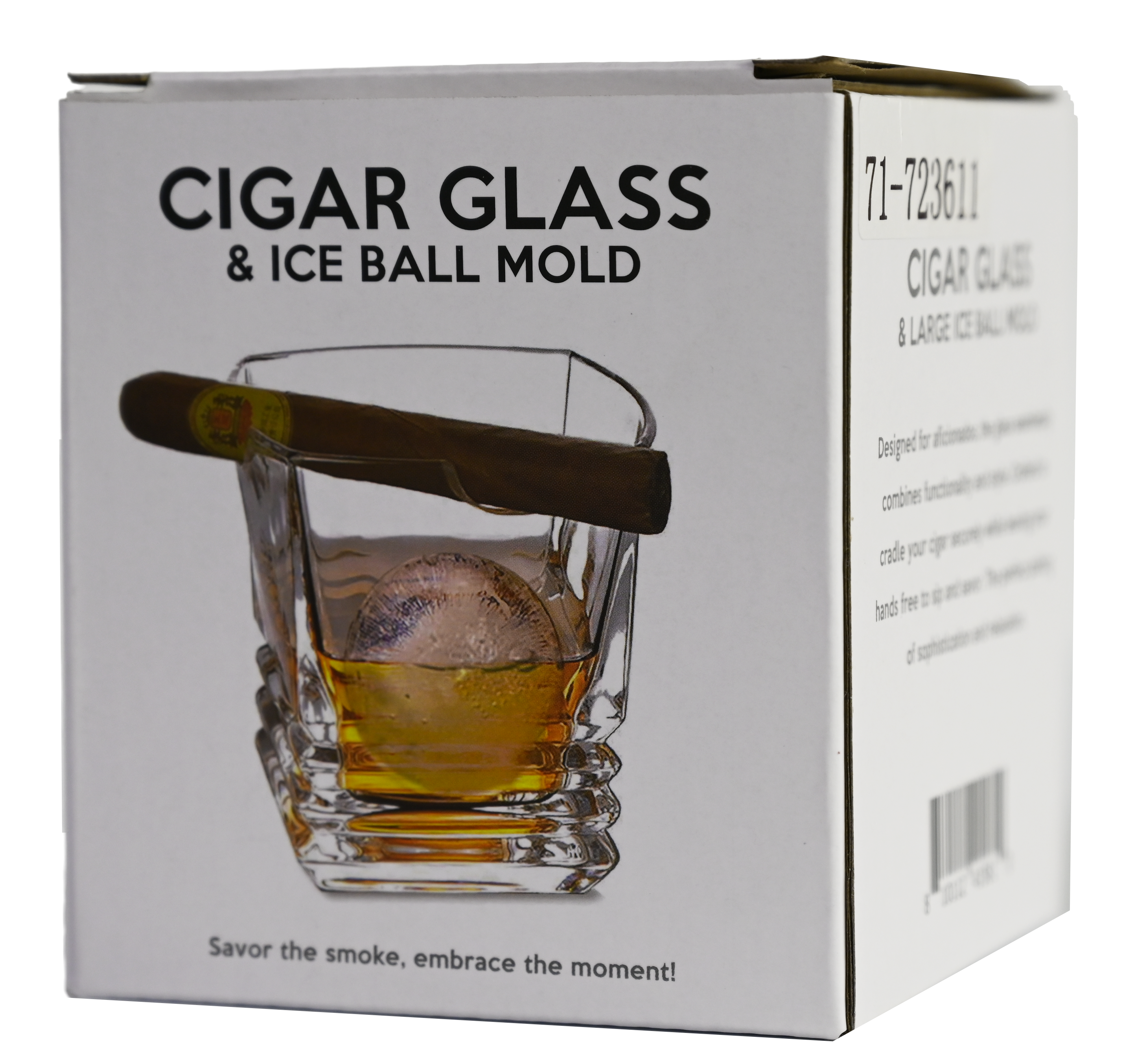 ThousandOaksBarrelCo. - Vente Verres à cocktail/alcool - Verre à cigares avec moule à boule de glace8