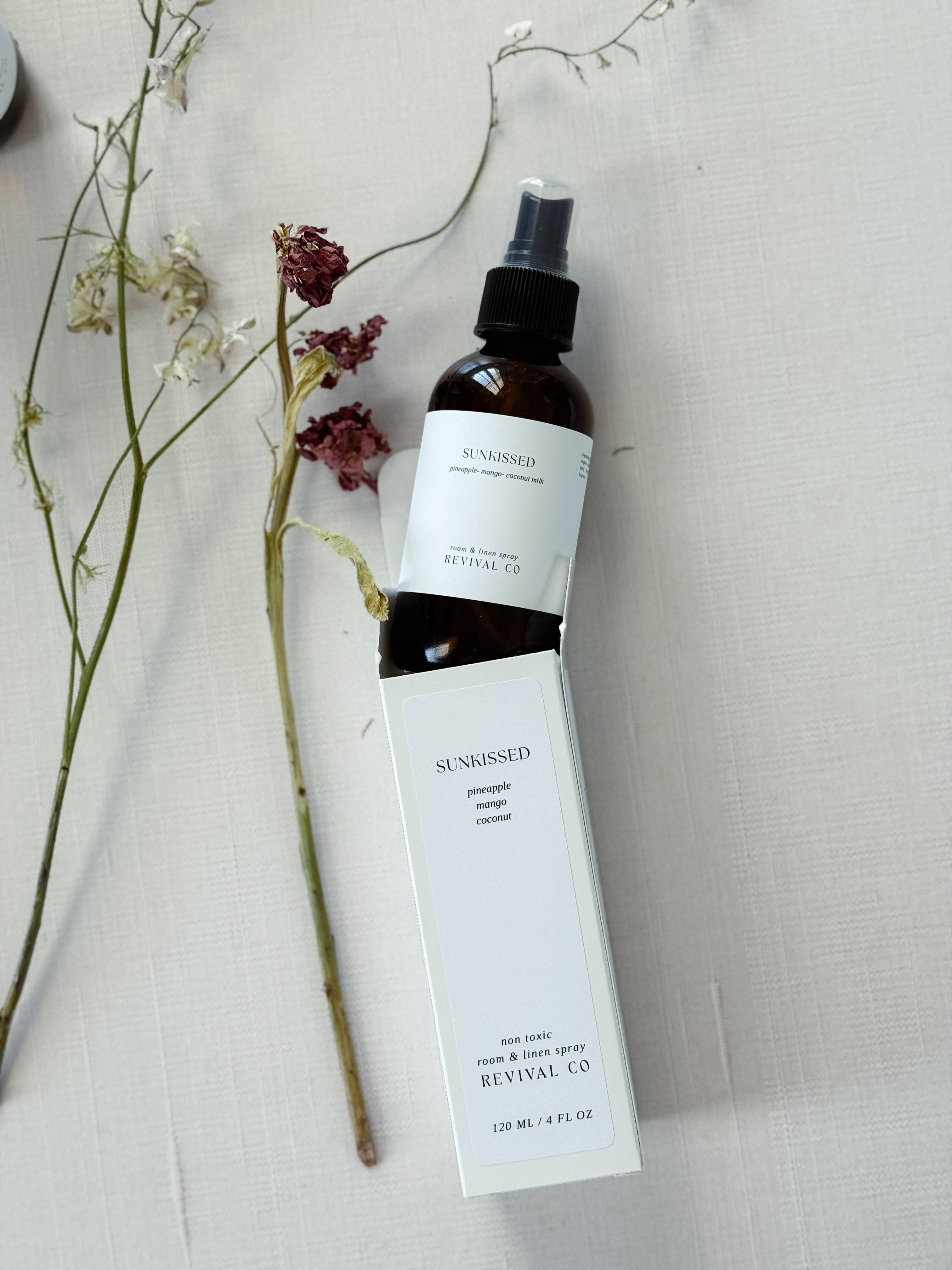 Revival Co - Wholesale Room & Linen Spray - Sunkissed/ Pineapple, Mango, Coconut/ Room and Linen Spray 1