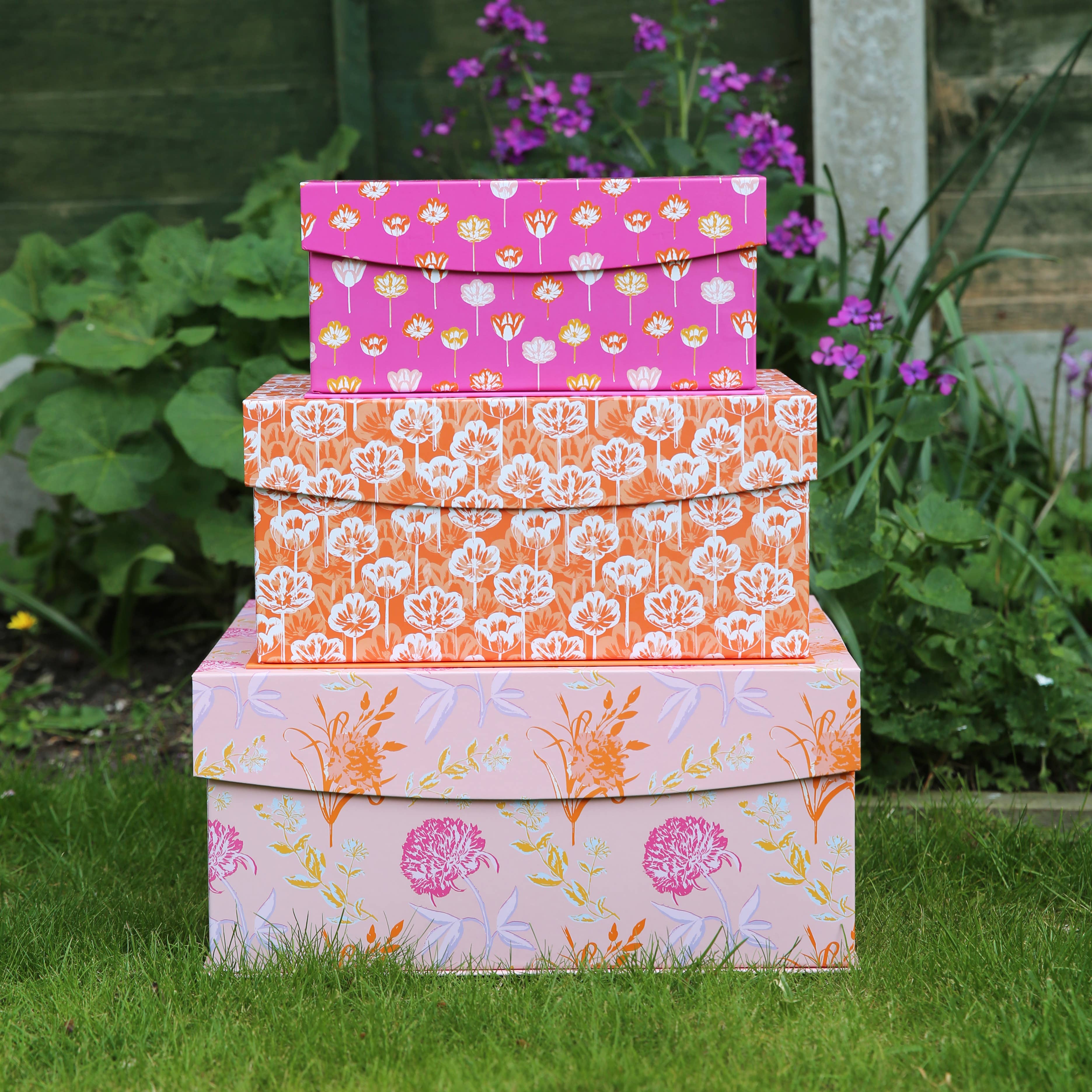 West Design Products – wholesale Storage Bin – RHS Cardboard Storage Box Small, Bloom Design, Storage5