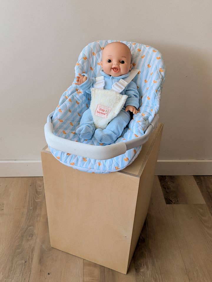 Doll Capsule - Blue Ducky - Tiny Harlow for wholesale by Shine on me Distribution